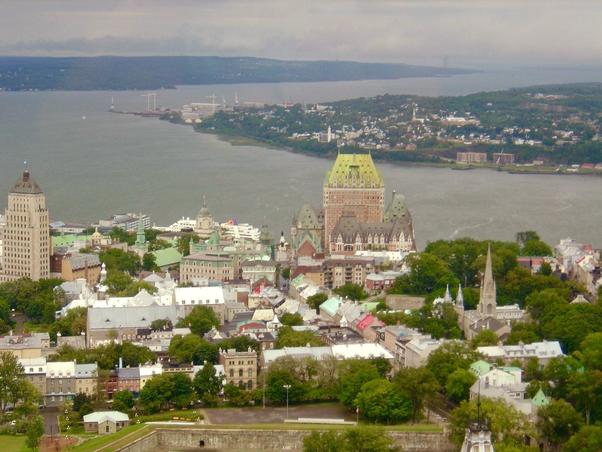 Québec vu de haut