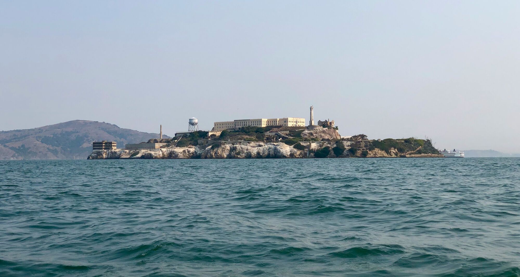 Alcatraz en Kayak