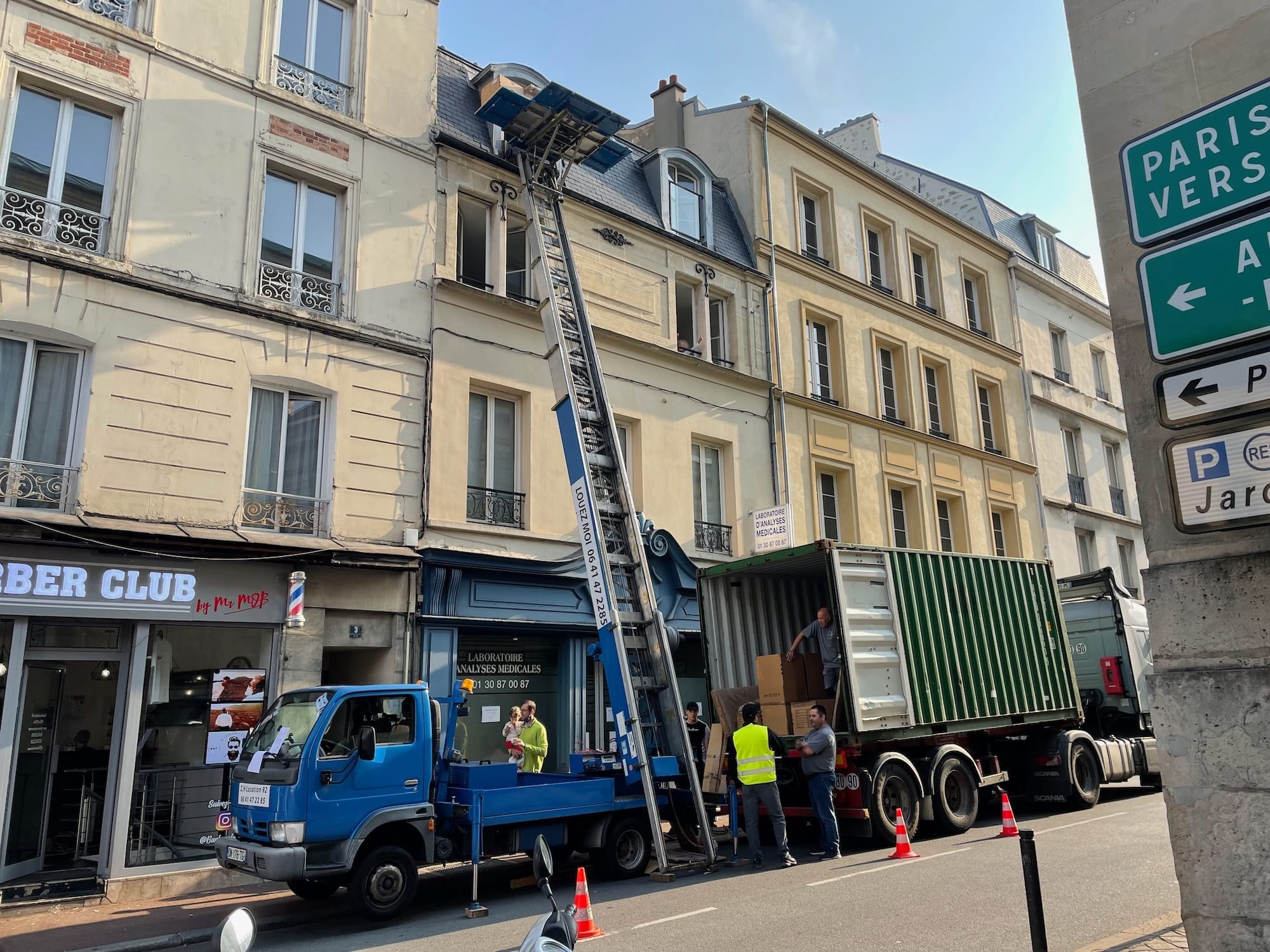 On débarque à St Germain