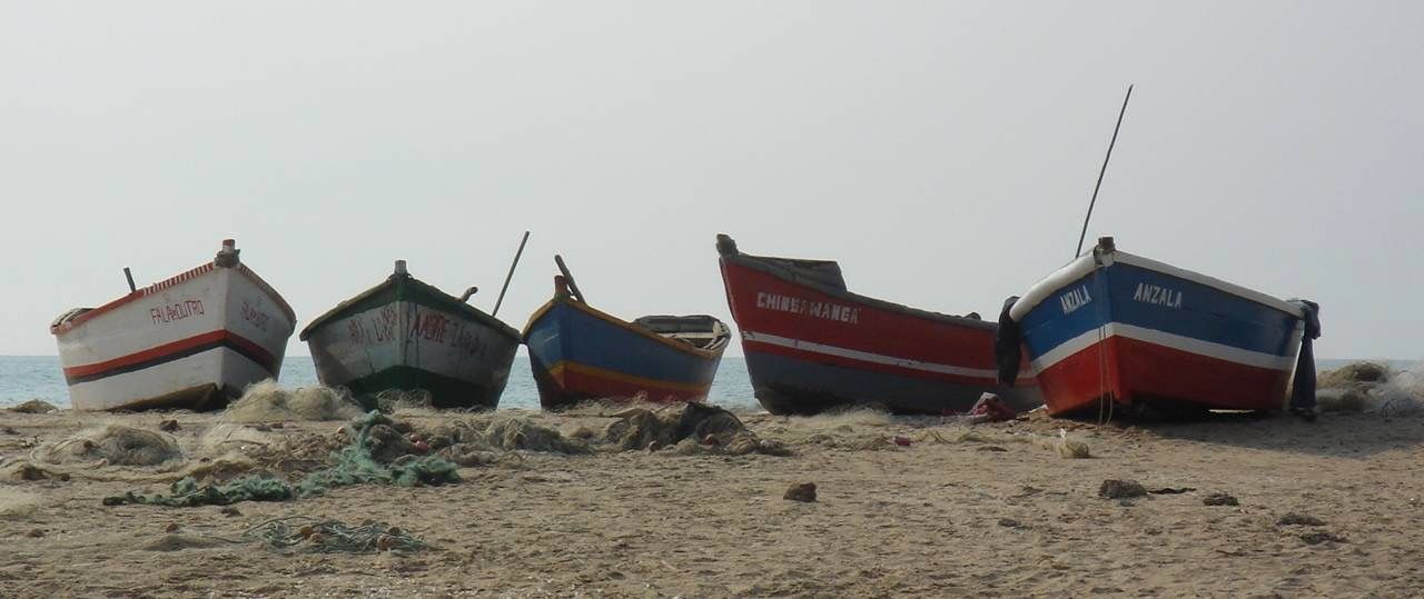 Cabo Ledo, village des pêcheurs