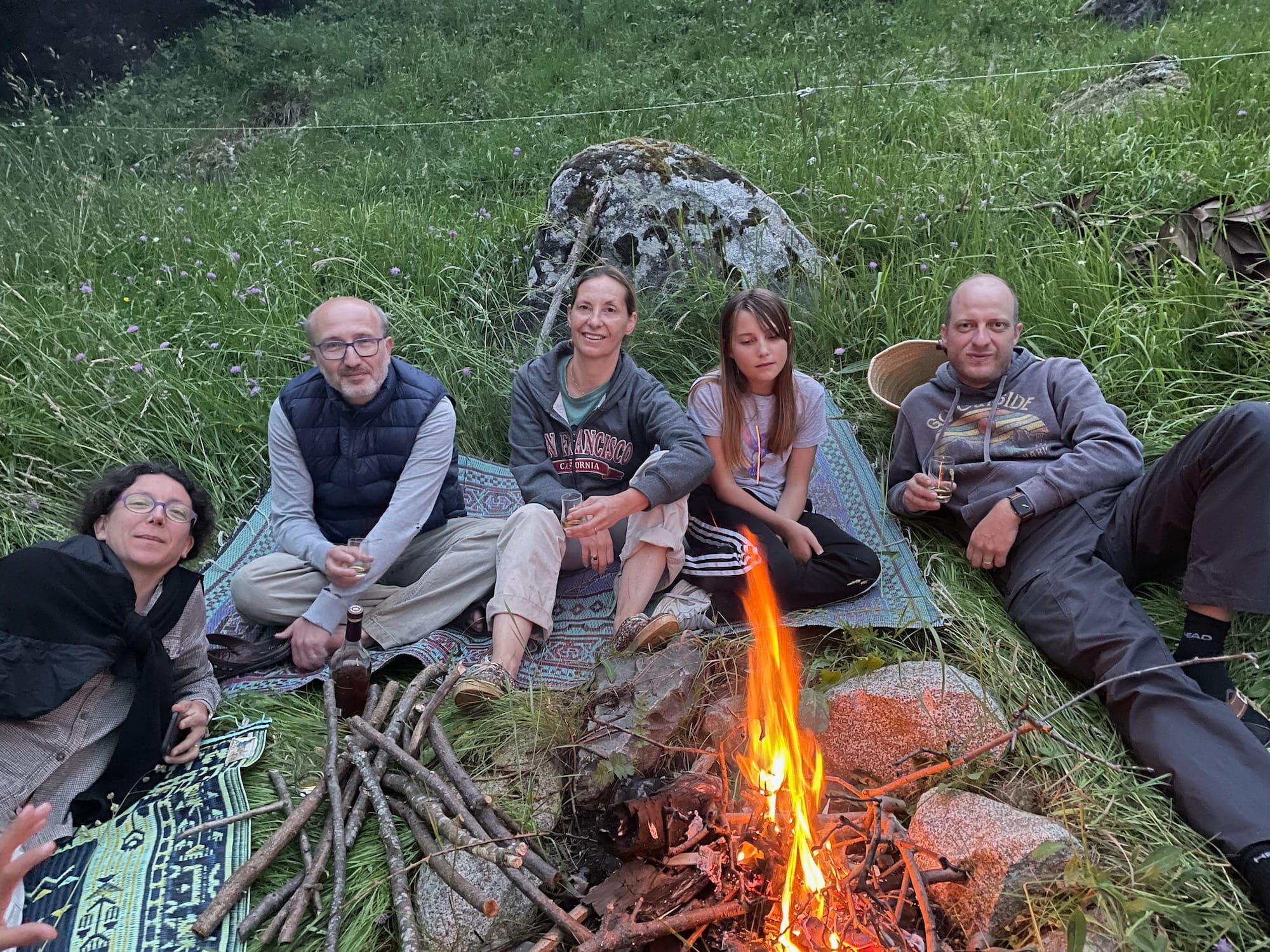 Avec les copains