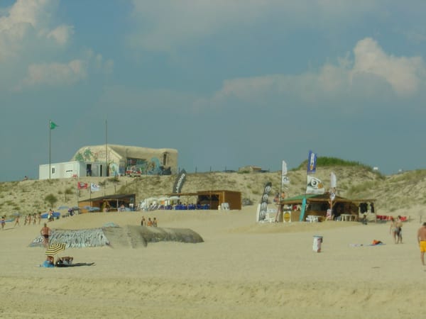 A la plage dans les Landes