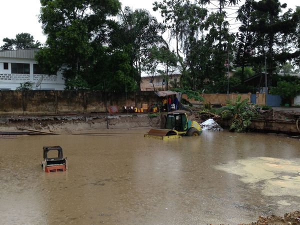 Déluge en pleine ville