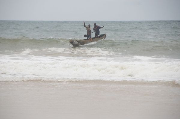 Pêcheurs surfeurs