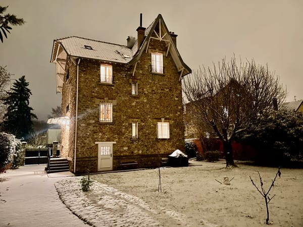 Il neige !